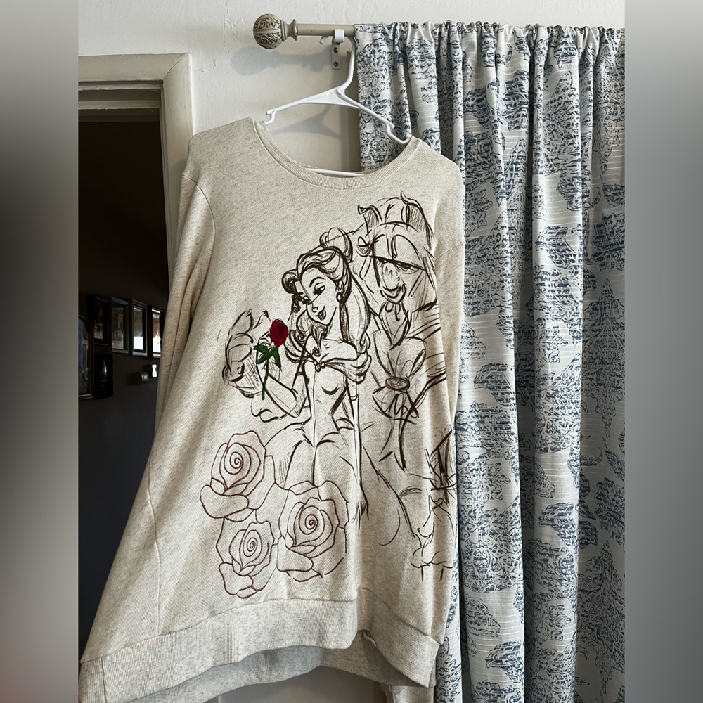 Disney Beauty and the Beast Graphic Sweatshirt